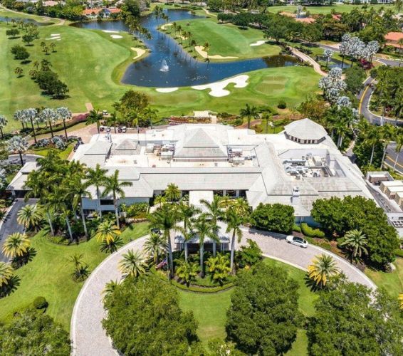 boca grove clubhouse aerial
