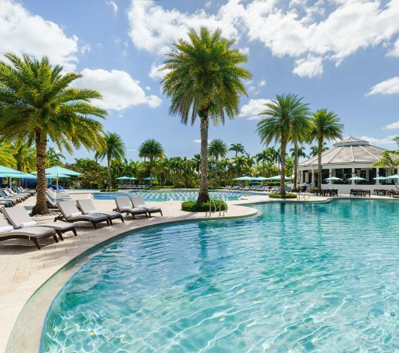 broken sound pool and sundeck