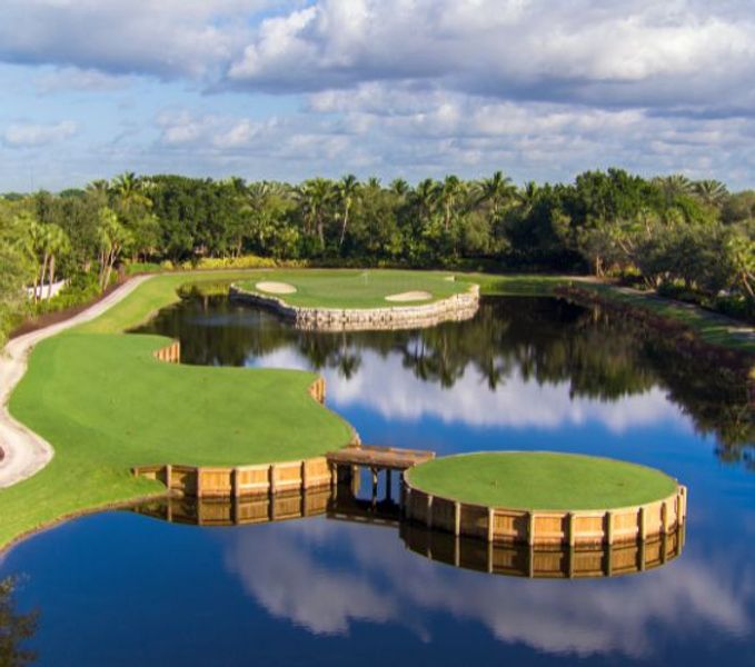 mizner country club golf course aerial