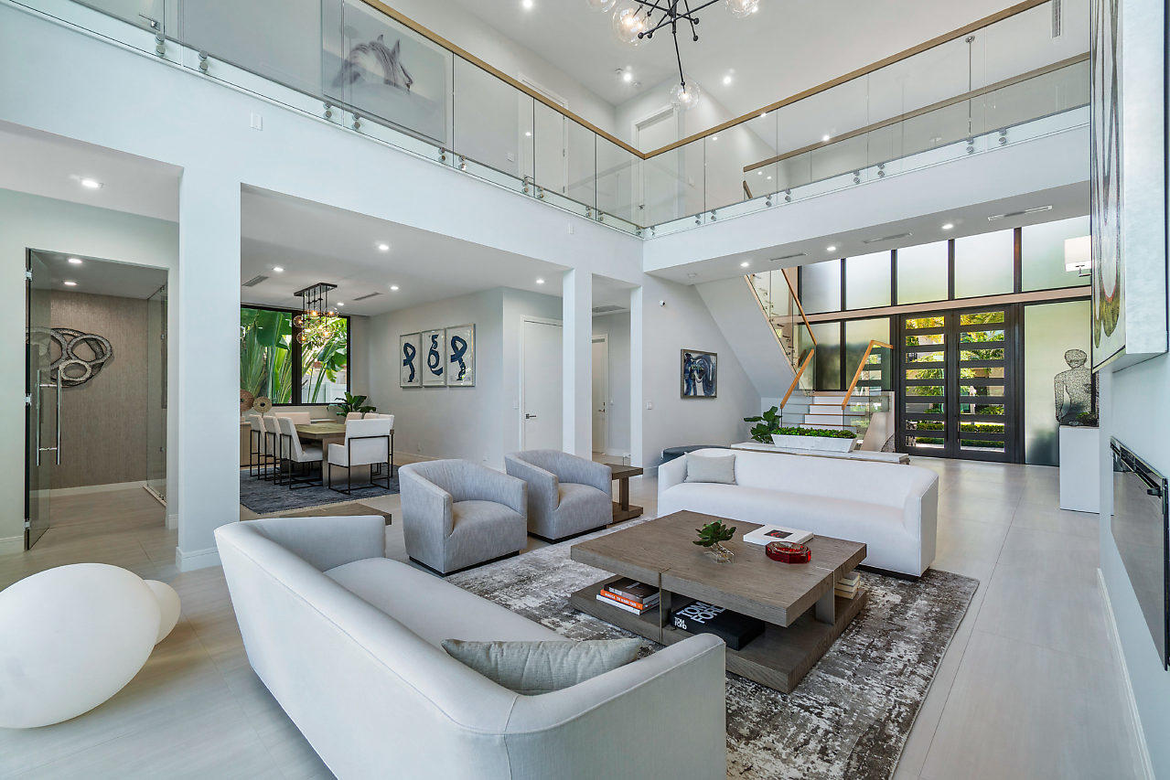 image of a Boca Raton living room